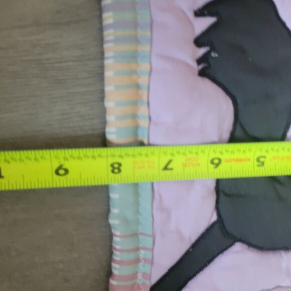 Handmade Quilted Rooster Design Pot Holders Set Of 2 Double-Sided Multicolor Cot - Picture 7 of 7